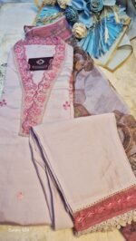 lavender aura Pakistani ensemble - Image 3