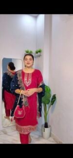 Red elegant potli set - Image 3