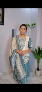 Sea green printed set - Image 2