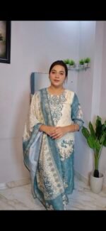 Sea green printed set - Image 3