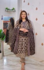 Anarkali brown lv530 - Image 2