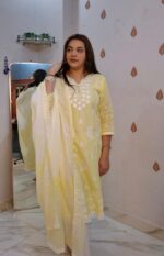 Mull cotton 3psc yellow Lv513 - Image 3